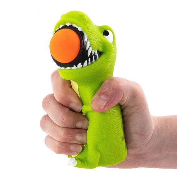 Детский игровой набор "Стреляющая зверушка Динозаврик T-Rex" HW54366 | Зображення 1