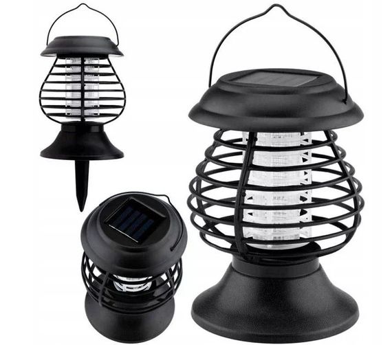 Світильник садовий антимоскітний Bug Zapper • Вуличний LED світильник-пастка від комарів і літаючих комах для саду, дачі, тераси та альтанки | Зображення 1