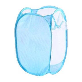 Корзина-сетка для игрушек 10-76(Blue) с рисунком, 48х25 см
