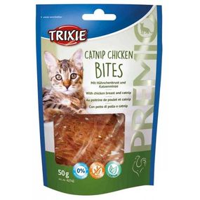 Trixie Premio - ласощі Тріксі з куркою та котячою м'ятою для кішок. 50 г