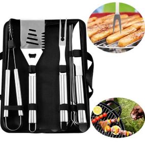 Набор для барбекю из 8 предметов в сумке-чехле на молнии