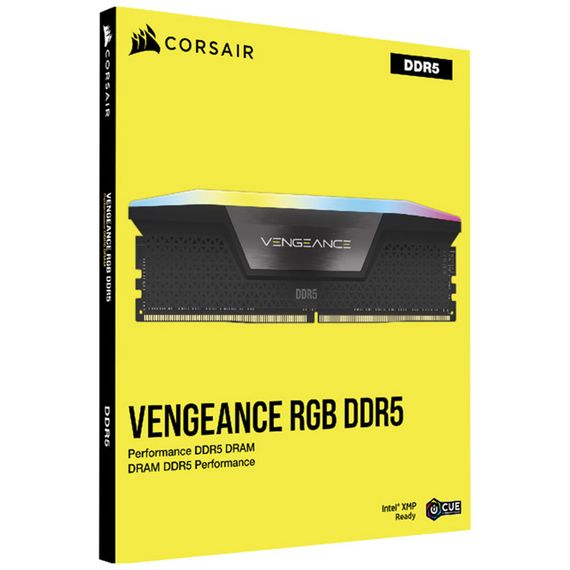Модуль памяти для компьютера DDR5 64GB (2x32GB) 6000 MHz Vengeance RGB Corsair (CMH64GX5M2B6000C38) | Зображення 4