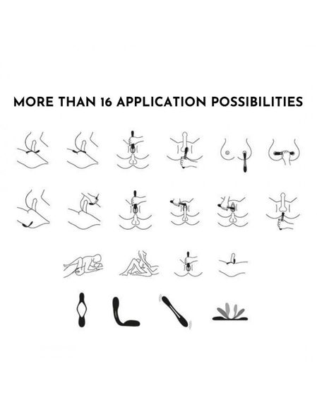 Універсальний гнучкий вібратор для пар Satisfyer Elastic Joy Red | Зображення 4