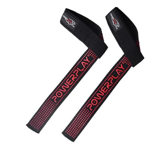 Лямки для тяги PowerPlay 7064 Чорно-Червоні (PP_7064_Black/Red) | Зображення 3