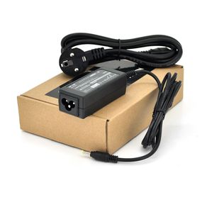 Блок питания MERLION для ноутбукa HP 19V 1.58A (30 Вт) штекер 4,0 * 1,7 мм, длина 0.9 м + кабель питания