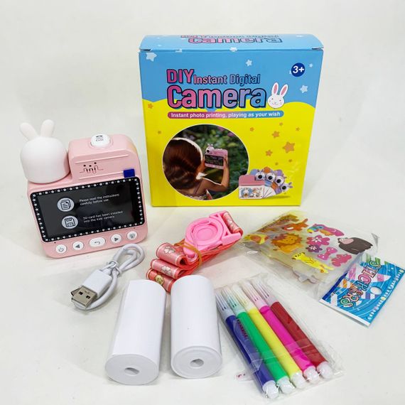 Дитячий фотоапарат миттєвого друку JD30 PINK | Зображення 9