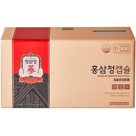 Женьшень KGC Korean Hed Ginseng Extract Capsule 600 mg 300 Caps