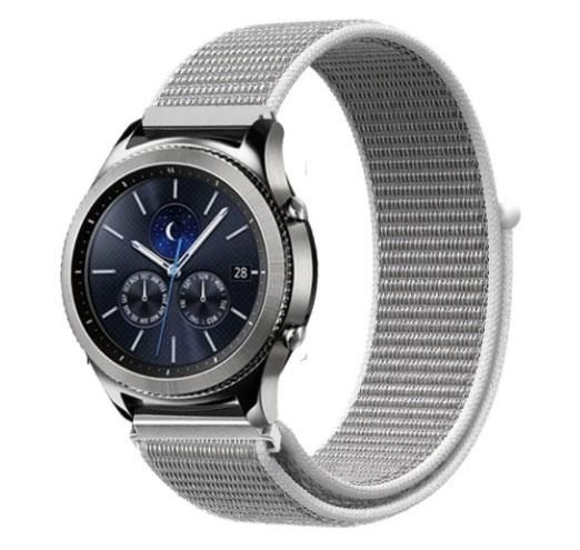 Нейлоновий ремінець Primo для годинника Samsung Gear S3 Classic SM-R770 / Frontier RM-760 - White