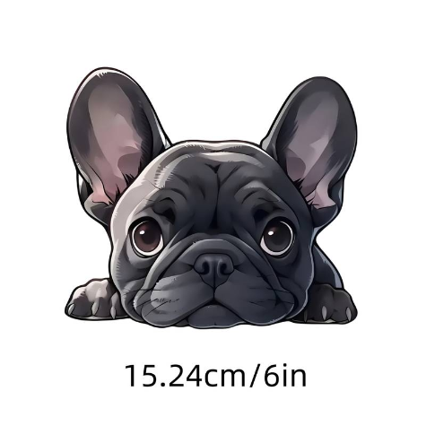 Наклейка "Французький бульдог"