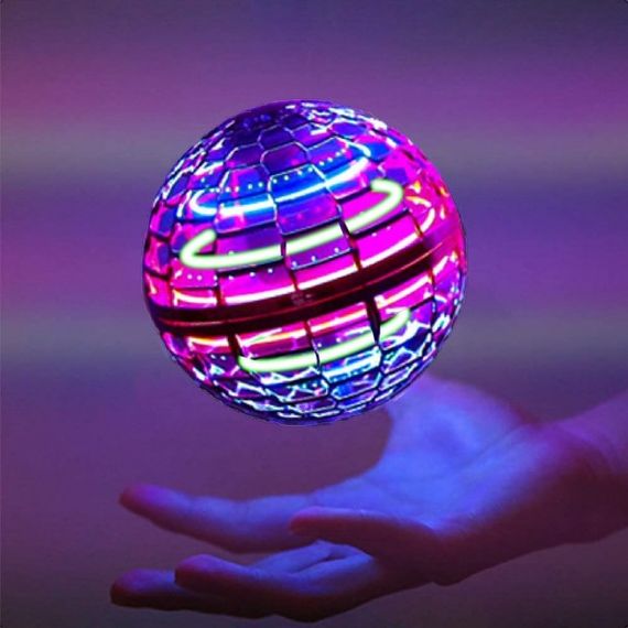 Летающий спиннер шар бумеранг с LED-подсветкой Flying Spinner | Зображення 5