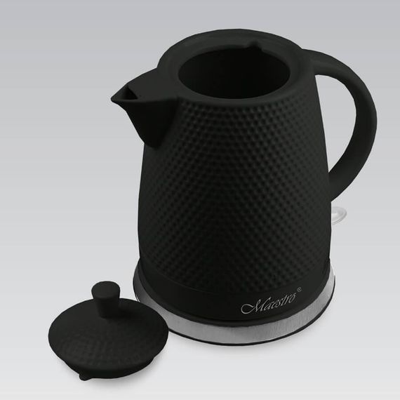 Электрочайник керамический Maestro MR-069-BLACK, 1.5 л, 1500 Вт | Зображення 3