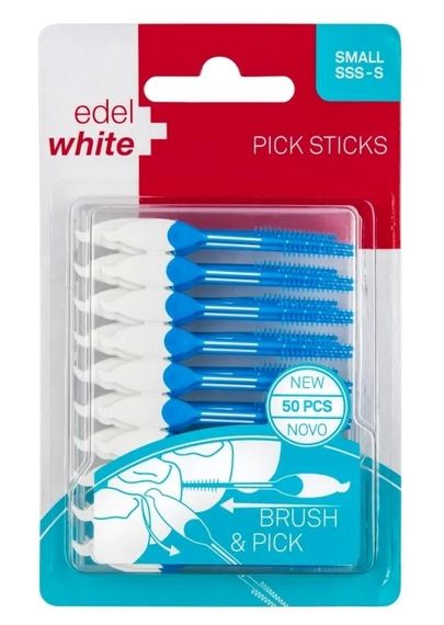 Інтердентальні зубочистки Edel+White Pick Sticks (50 шт)