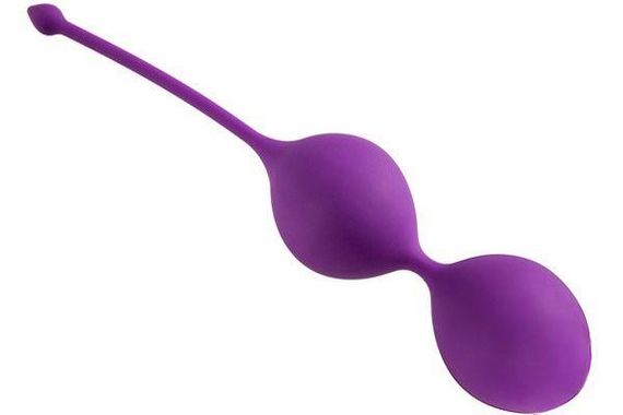 Вагінальні кульки Alive U-Tone Balls Purple, діаметр 3,5 см, вага 77 г Sex Aura