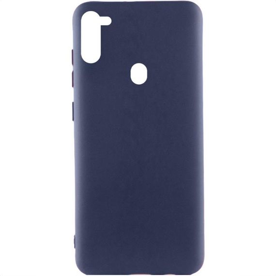 Чехол Silicone Cover Ummi Lakshmi (AA) для Samsung Galaxy A11 Синий / Midnight Blue