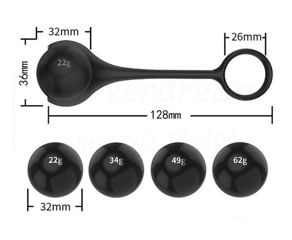 Тренажер для пеніса Black Glans Trainer Pro з прогресивним навантаженням | Зображення 6