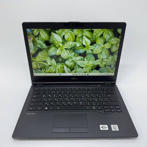Ультрабук Fujitsu LifeBook U7410 / 14" (1920x1080) IPS / Intel Core i5-10210U (4 (8) ядра по 1.6 - 4.2 GHz) / 16 GB DDR4 / 512 GB SSD NVMe / Intel UHD Graphics / WebCam б/у + Подарок Мышка и коврик | Зображення 2