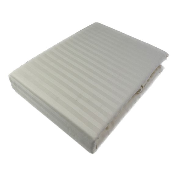 Комплект постільної білизни SoundSleep Stripe Beige сатин-страйп сімейний 160х220 см бежевий (94248081) | Зображення 5