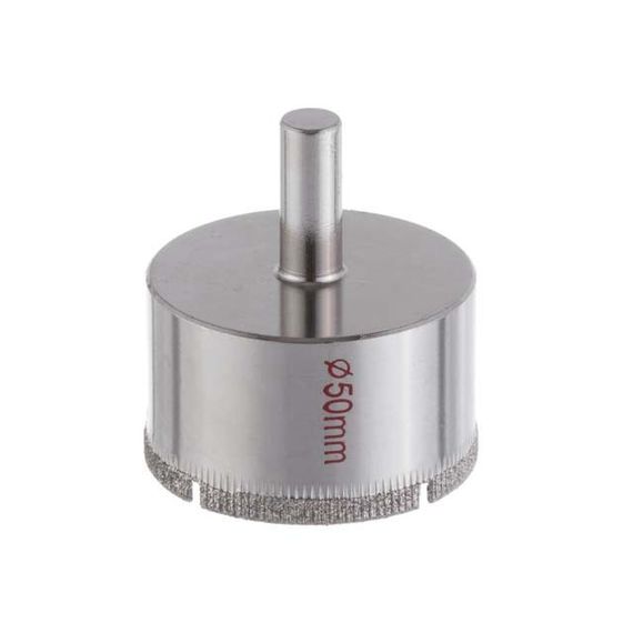 Свердло алмазне трубчасте по склу та кераміці 50 мм INTERTOOL SD-0368 | Зображення 1