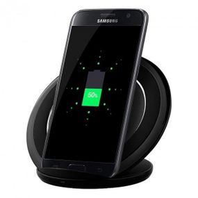 Бездротовий зарядний пристрій FAST CHARGE WIRELESS S7 | Бездротова зарядка швидка | Бездротове зарядне VU-587 для телефону