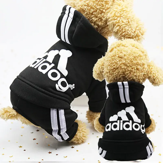 Костюм спортивний для собак Adidog  чорний XXL | Зображення 4