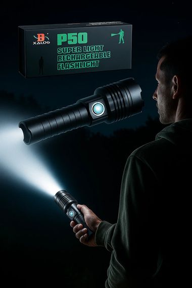 Ручний ліхтар A90-P50 Компактний акумуляторний USB-ліхтар XPRO (47909-a90-P50_222) | Зображення 2