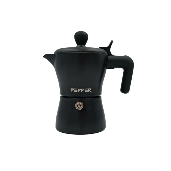 Гейзерна кавоварка PR-2242 Чорна Перлина 100 мл. PEPPER