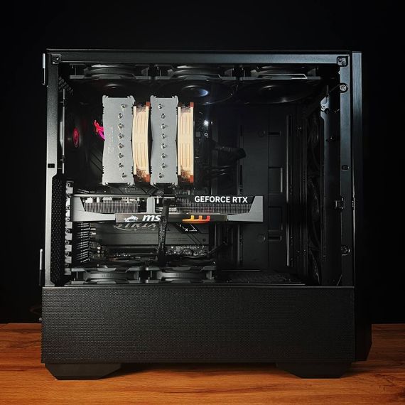 Збірка на замовлення: ігровий Lian-Li Lancool III Black Tower / AMD Ryzen 7 9800X3D (8 (16) ядер по 4,7 - 5,2 ГГц) / 64 ГБ DDR5 / 2000 ГБ SSD M.2 / nVidia GeForce RTX 5080, 16 ГБ GDDR7, 256-біт / 850 Вт б/в | Зображення 3
