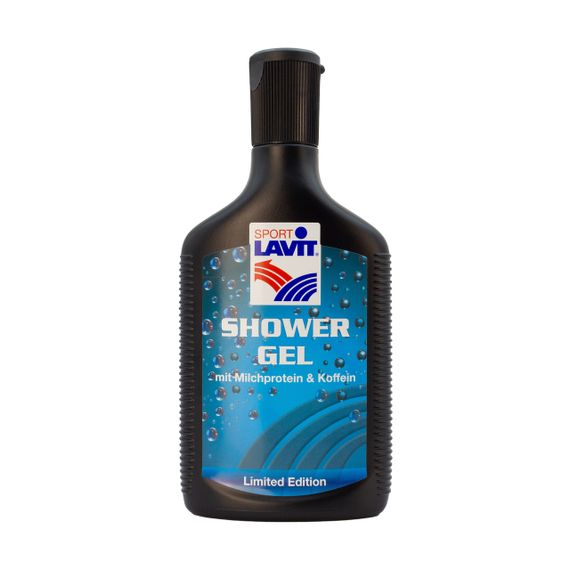 Гель для душу Sport Lavit Milk & Coffee 200 мл, Спортивний гель для душу з кофеїном і молочними протеїнами