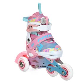 Детские раздвижные ролики A4156-XS-P, размер 27-30