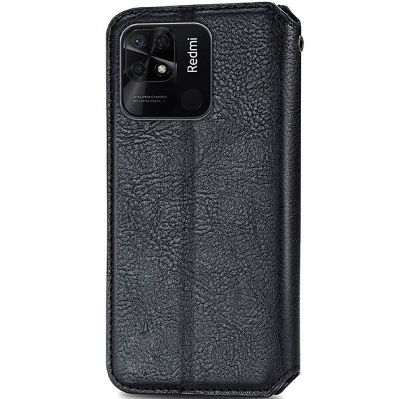 Шкіряний чохол книжка GETMAN Cubic (PU) для Xiaomi Redmi 10C | Зображення 1
