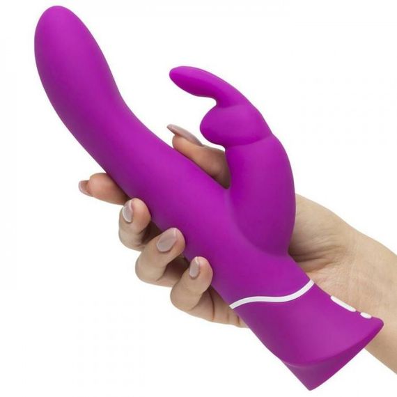 Вібратор кролик із поступальними рухами Happy Rabbit Curve Thrusting Sex Aura | Зображення 4