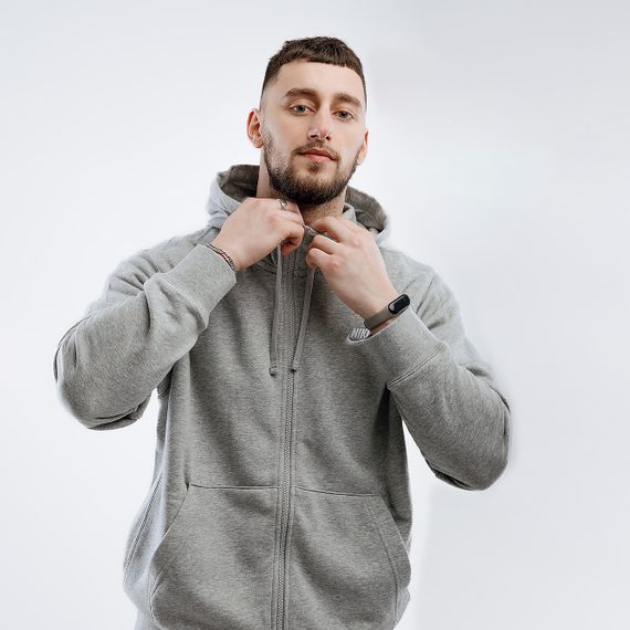 Толстовка Nike CLUB HOODIE FZ FT | Зображення 2