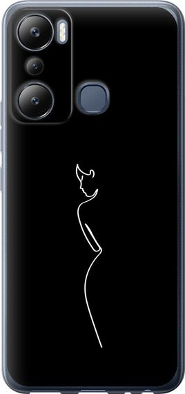 Чехол на Infinix Hot 20i Силуэт1 "4590u-2964-17620"