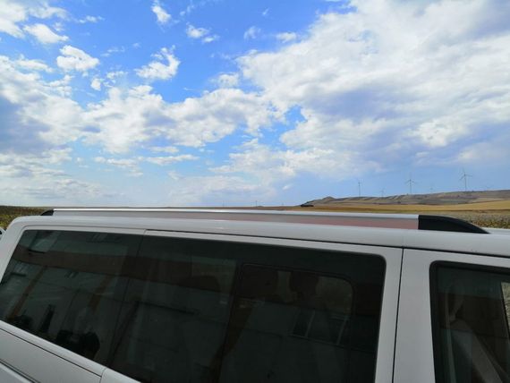 Інтегровані рейлінги (хром) Коротка база для Volkswagen T5 Caravelle 2004-2010 років | Зображення 5