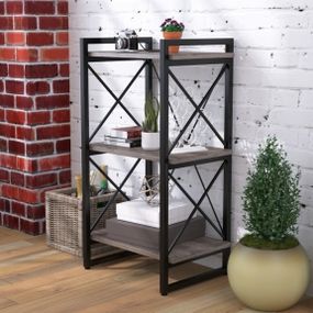 Стеллаж Loft Design Скиф 3-550 дуб палена