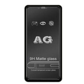 Защитное стекло Full Glue Matte для Apple iPhone XS Max / 11 Pro Max - Black
