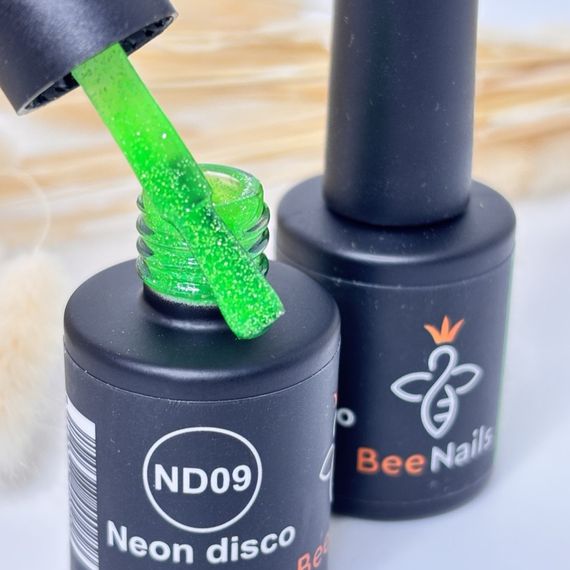 Світловідбивний гель-лак Bee Nails Neon Disco №09 8мл
