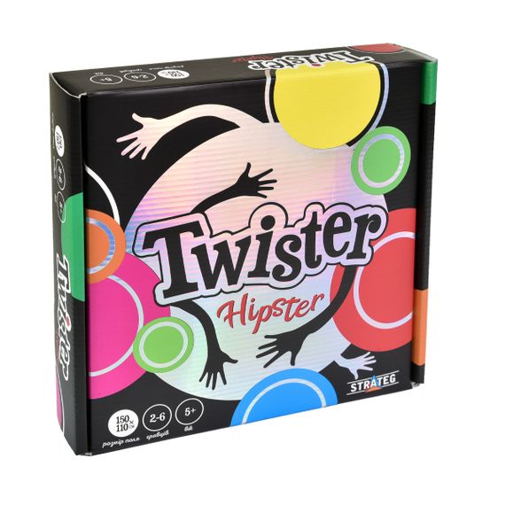 Развлекательная игра Strateg Твистер Twister-hipster 30628