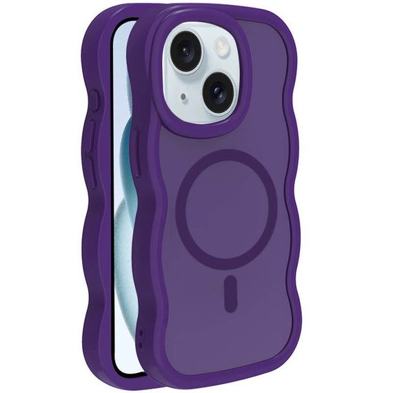 Чохол TPU+PC Undine with Magnetic Fit для Apple iPhone 15 (6.1") Purple