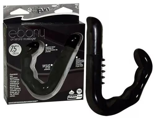 Анальний масажер NMC Ebony Prostate Massager, чорний Sex Aura