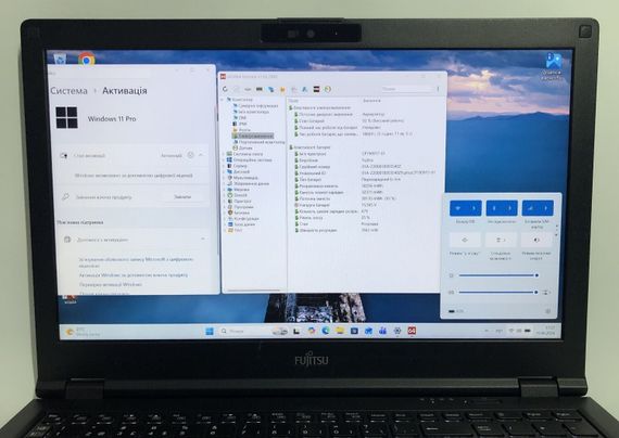 Ноутбук Fujitsu LifeBook E5510 / 15.6" (1920x1080) IPS / Intel Core i5-10210U (4 (8) ядра по 1.6 - 4.2 GHz) / 8 GB DDR4 / 256 GB SSD / Intel UHD Graphics / WebCam / Win 11 Pro б/в + Подарунок Флеш-накопичувач Kingston DataTraveler Exodia S 64 ГБ | Зображення 9