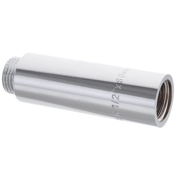 Удлинитель 1/2" 80мм (хром) Koer KF.E06-80.CHR (KF0101) | Зображення 1