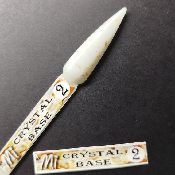 Наклейка на типсу (палитру) для базы Mi Crystal Base №2 (9 x 55 мм)