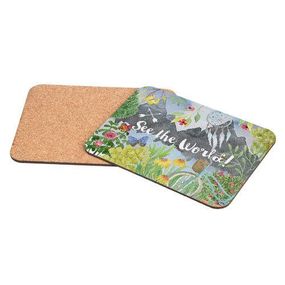 Підставки під гаряче See the world 25х19 см (корок)