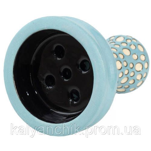 Чаша для Кальяна ETNA Katana Dot Glaze Soft Blue | Зображення 1