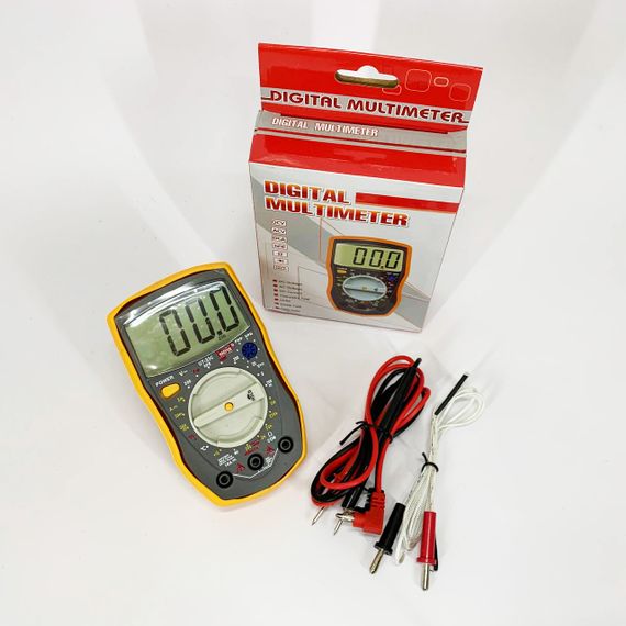 Мультиметри портативні HAOYUE DT-33C, Мультиметр цифровий тестер амперметр, Тестер перевірки напруги OY-76 | Зображення 5