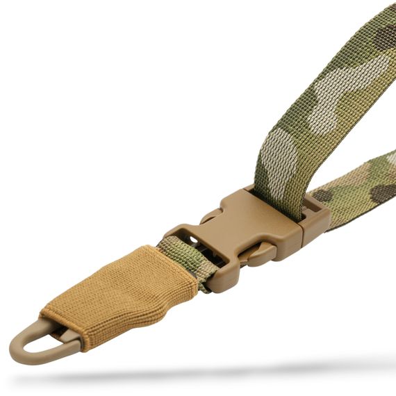 Одноточковий збройовий ремінь Ragnarok "Loki" Мультикам + Койот | Зображення 1