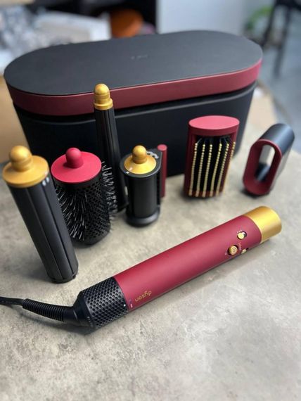 Cтайлер Dyson Airwrap HS08 Straight & Wavy Red Velvet/Gold