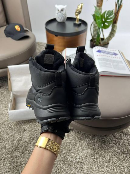 Зимние мужские кроссовки Trailstorm Black Grey Fur , Вьетнам 44 28 | Зображення 2