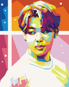 Картина за номерами "Jimin. Art Prints" 40х50 10269-AC